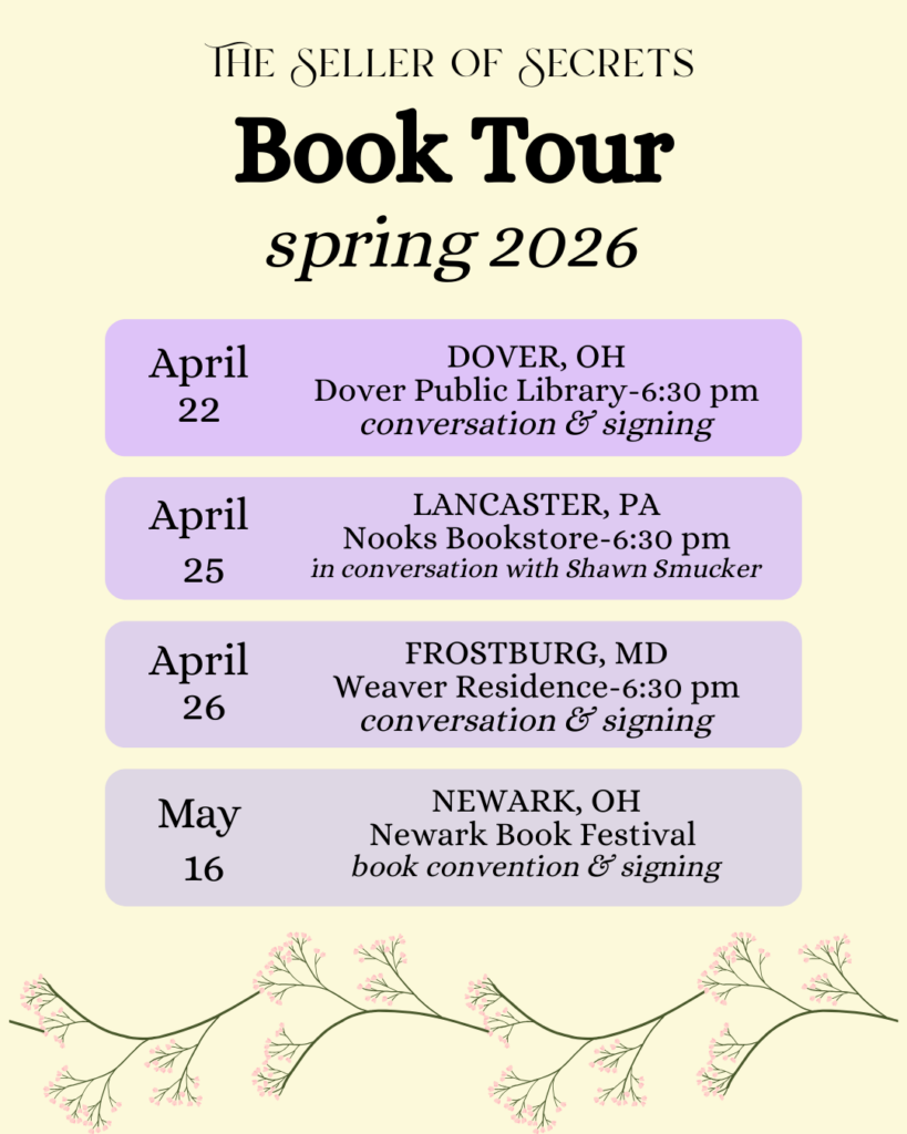 The Seller of Secrets Book Tour